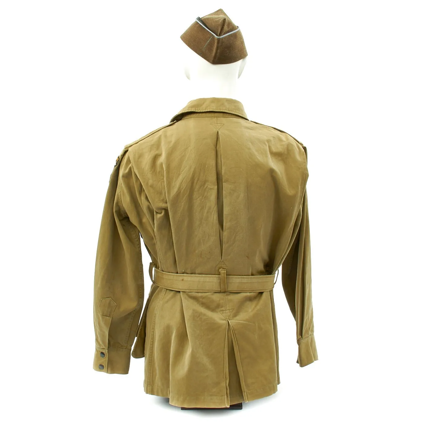 Original U.S. WWII D-Day 501 PIR Named M1942 Paratrooper Jacket Grouping - Sergeant Plisevich