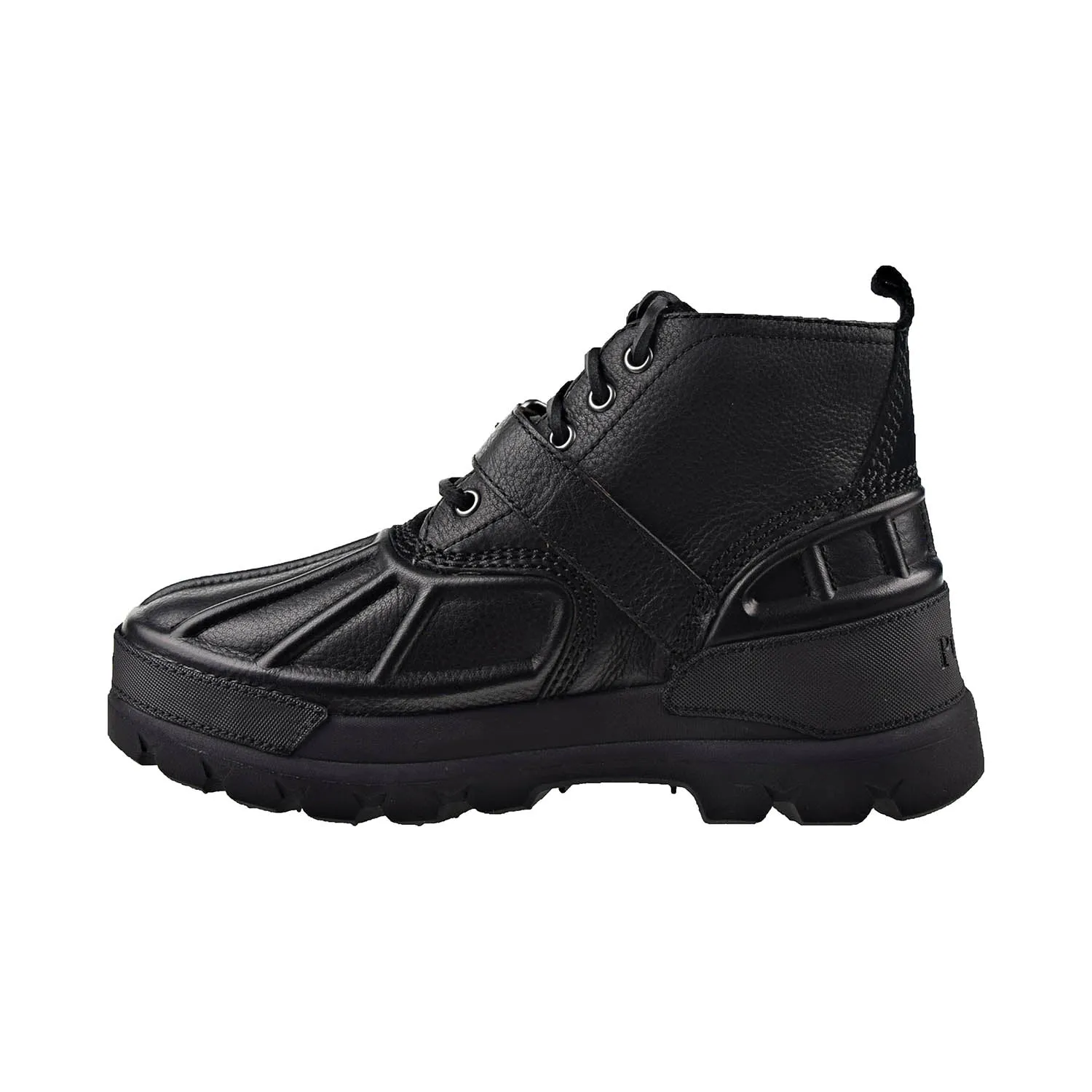Polo Ralph Lauren Oslo Low Leather Men's Boots Black