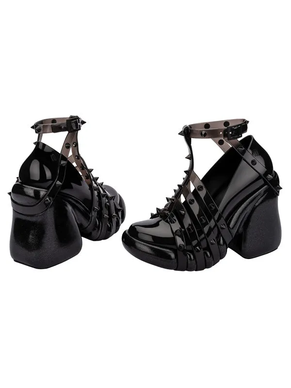 Punk Love Pump Heel - Black