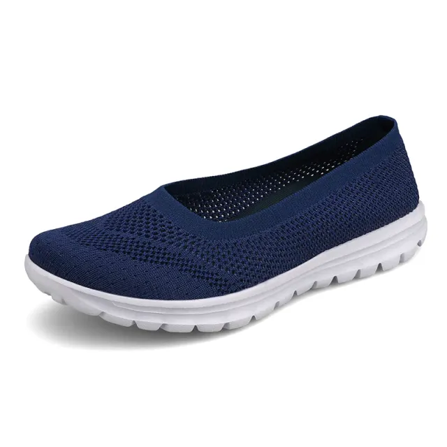 Roberta Women's Fashion Breathable Mesh Loafers Black Shoes