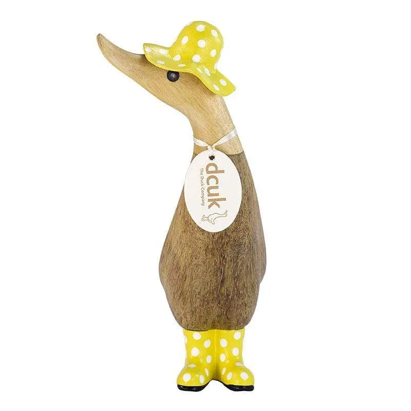 Spotty Hat   Boots Duckling