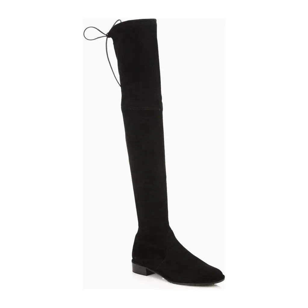 Stuart Weitzman Lowland Suede Thigh-High Boots - Size