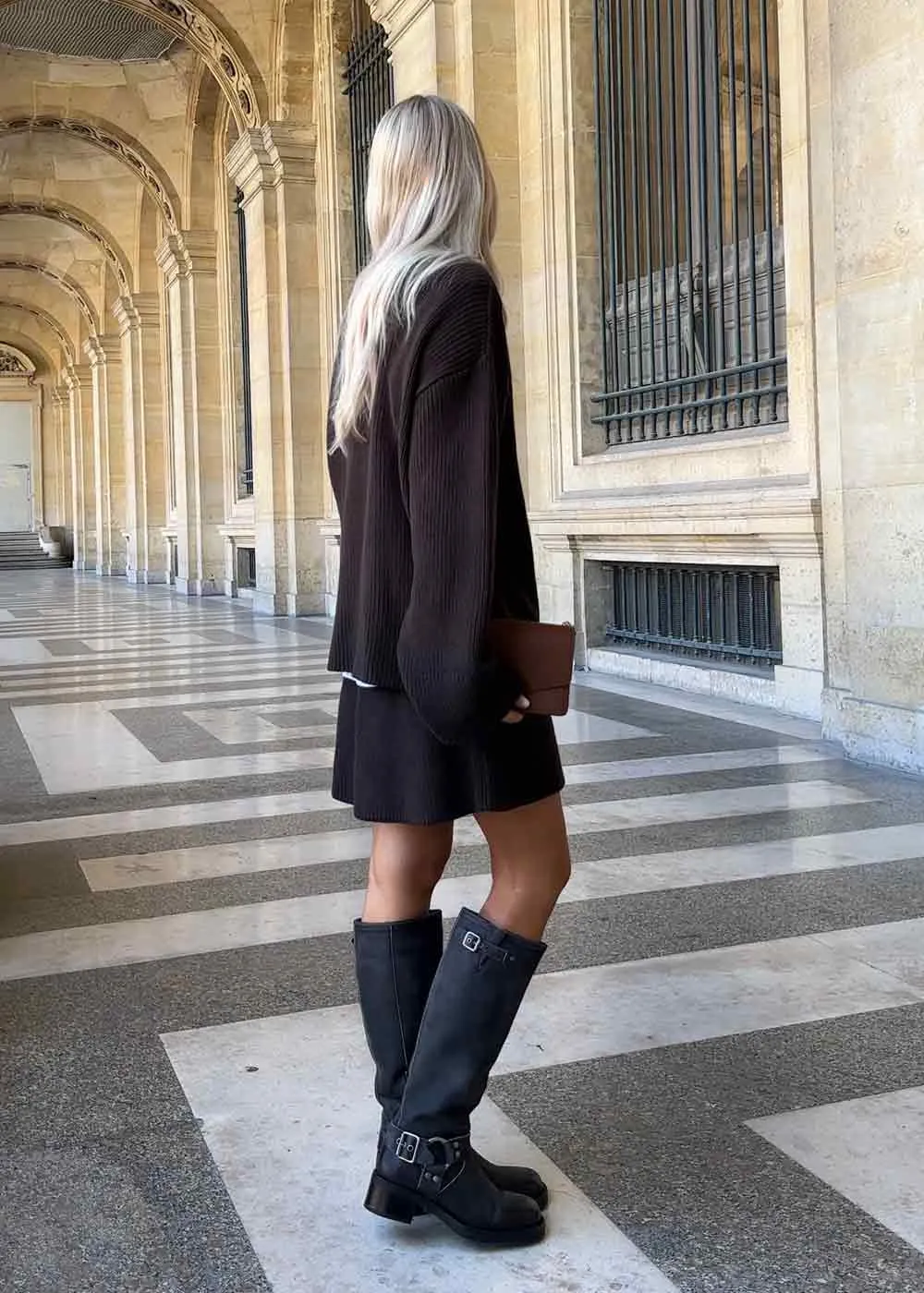 Tamera long Vintage - Black Matte