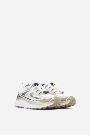 Track-err sneaker - white/gold