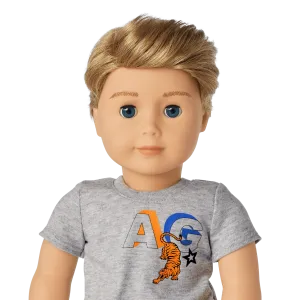 Truly Me™ 18-inch Doll #104 with straight caramel hair