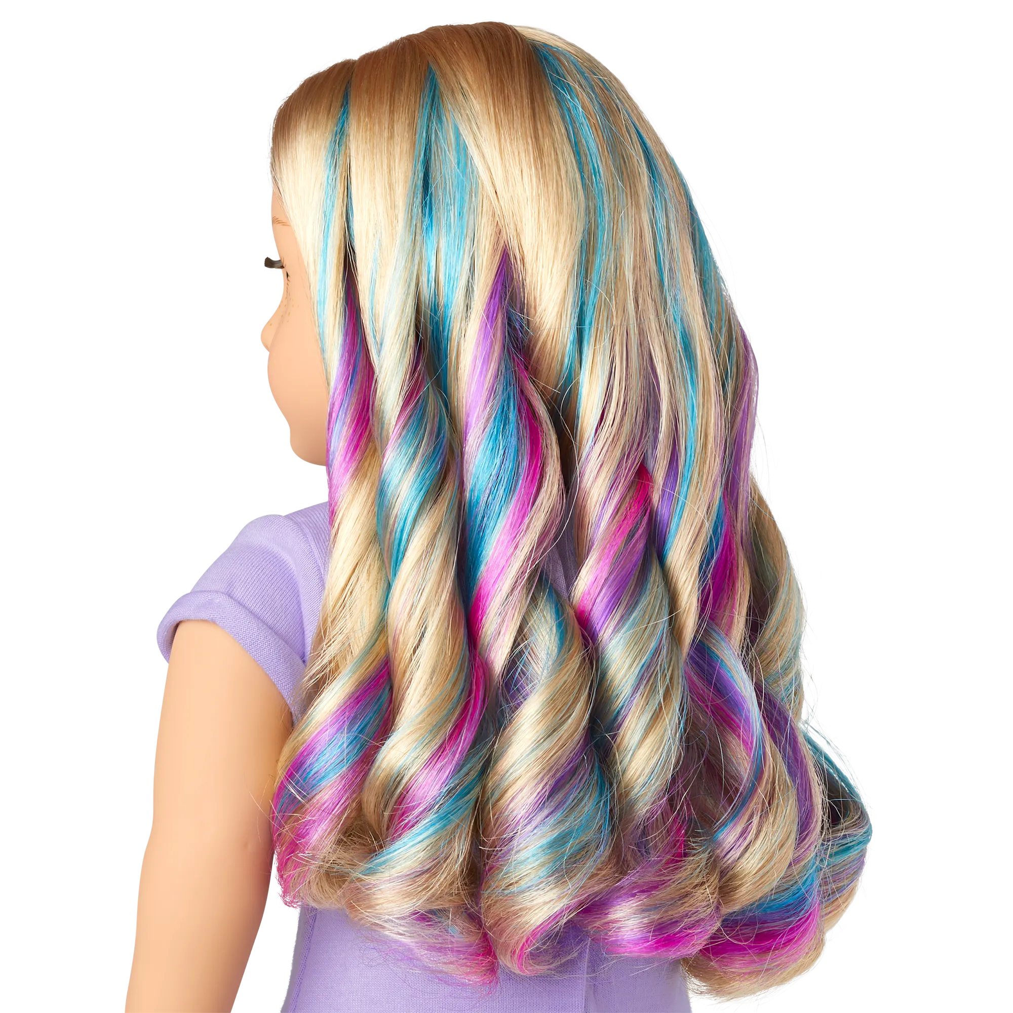 Truly Me™ 18-inch Doll #110 with wavy blonde hair