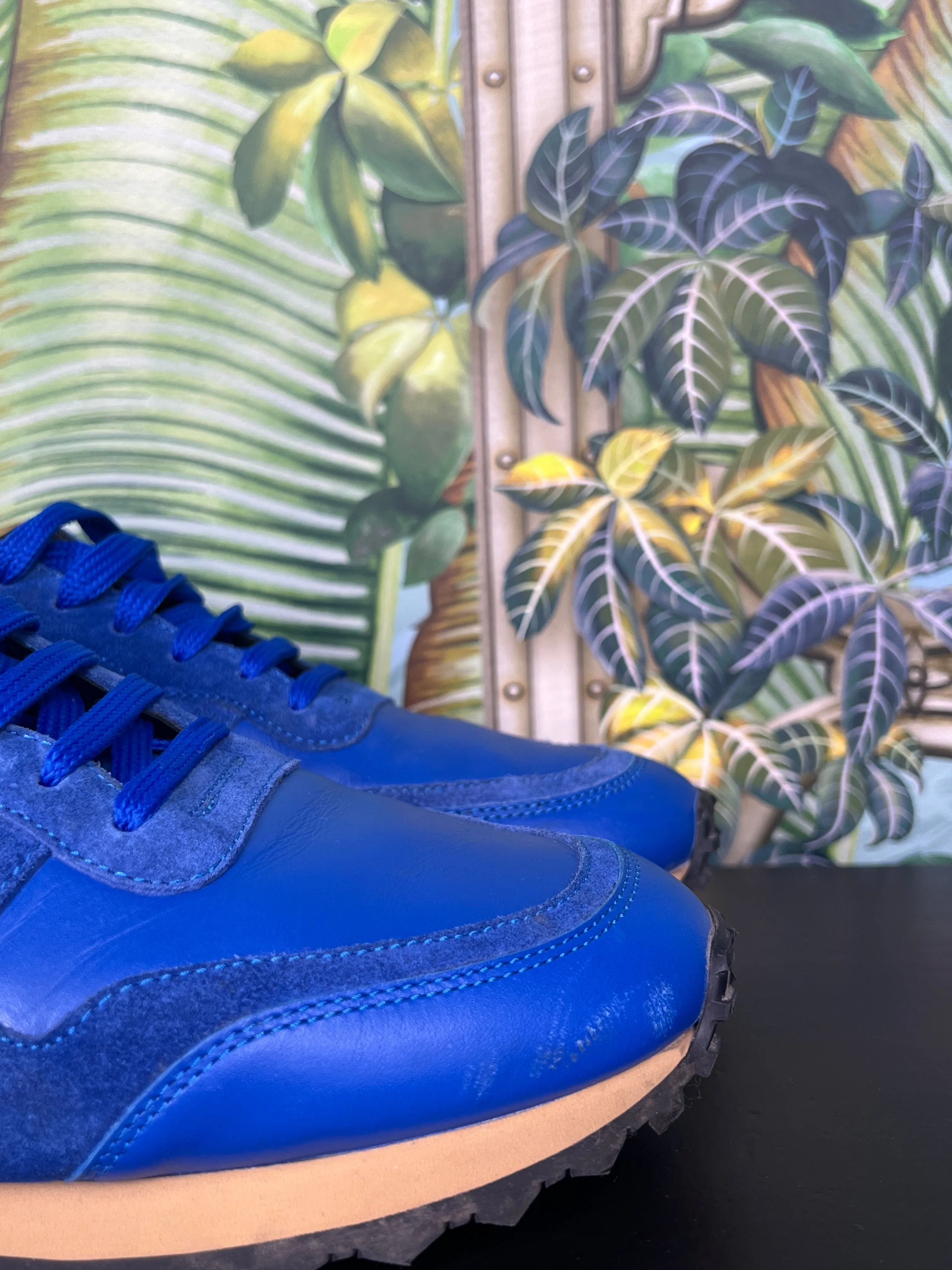 Valentino rock runner sneakers blue