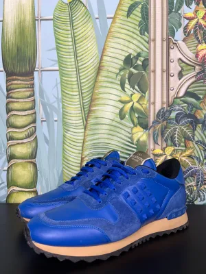 Valentino rock runner sneakers blue