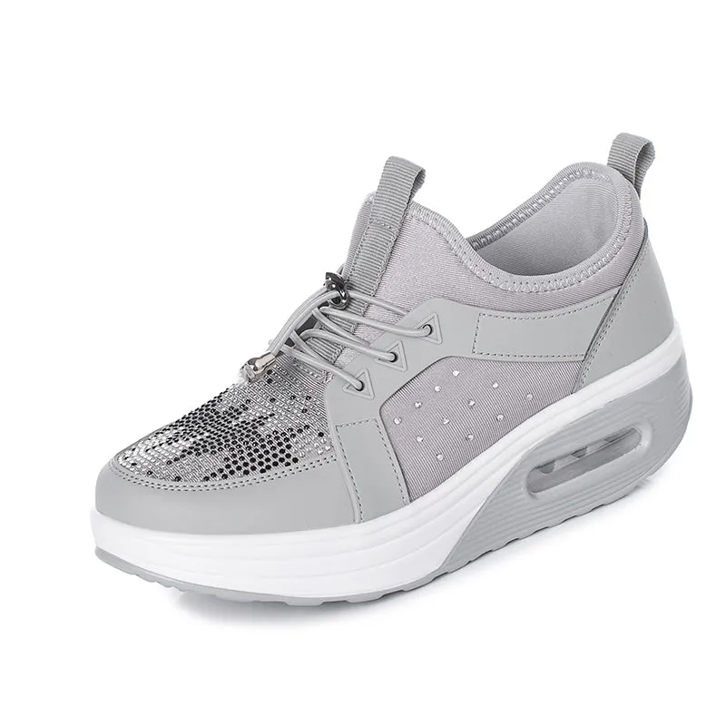 Women's Breathable Platform Padded Shoes