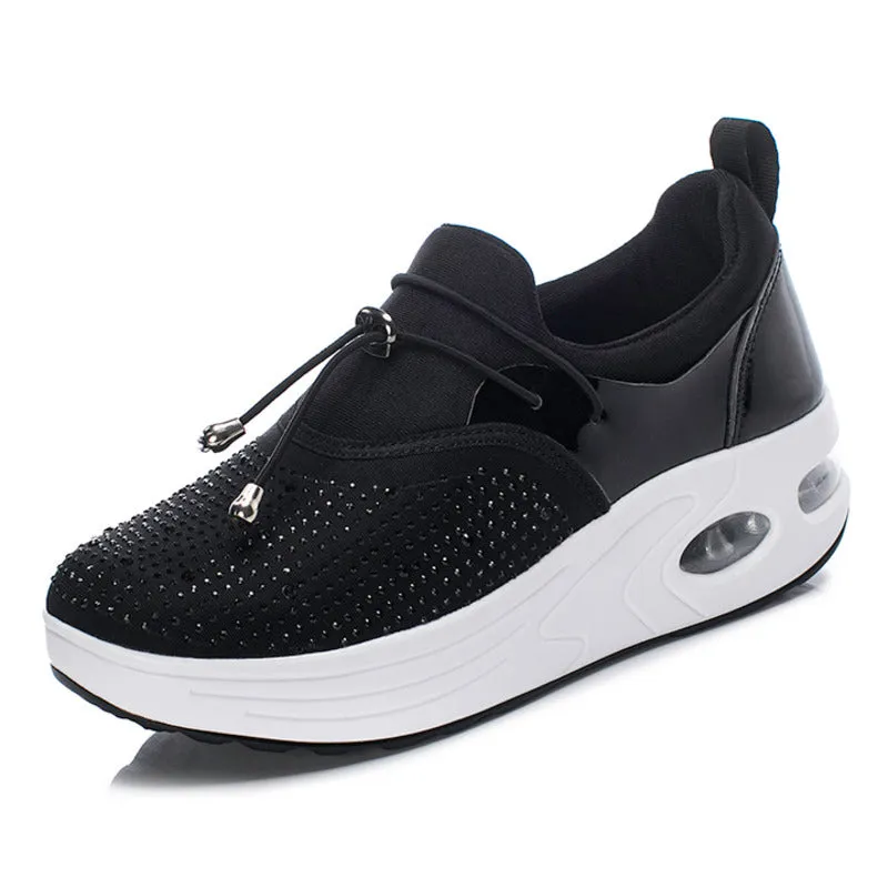 Women's Breathable Platform Padded Shoes