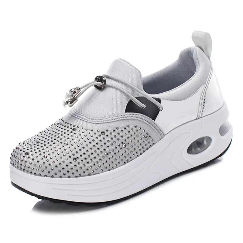 Women's Breathable Platform Padded Shoes