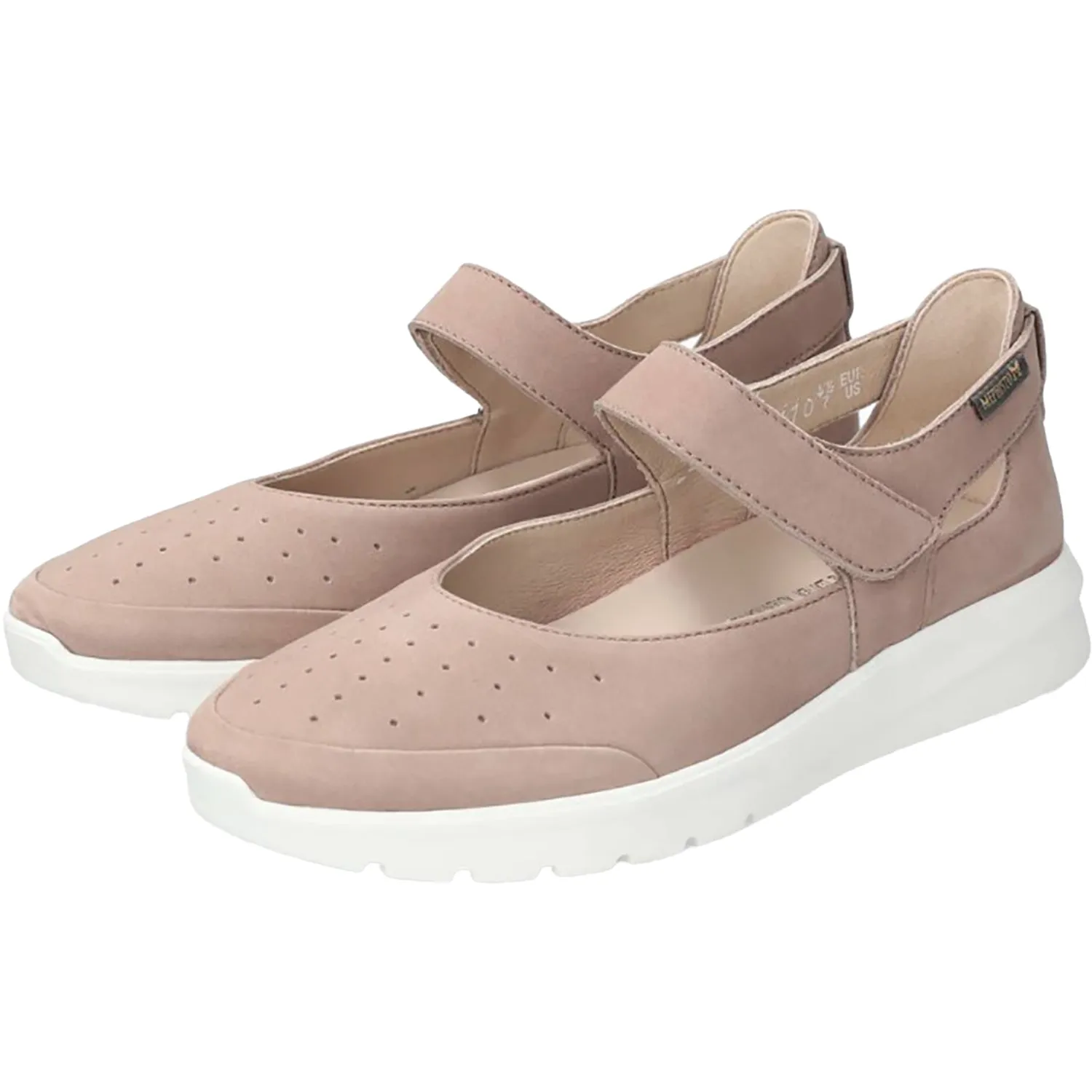 Women's Mephisto Marsia Light Taupe Nubuck